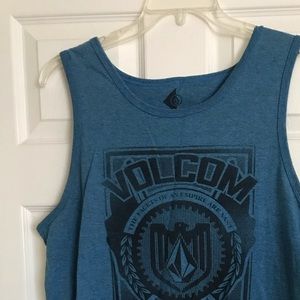 Blue Volcom tank top